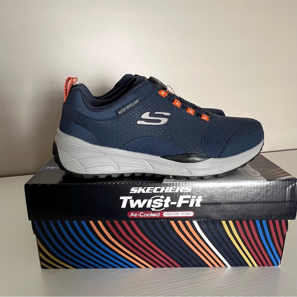 Skechers Men's Navy Twist-Fit Sneakers